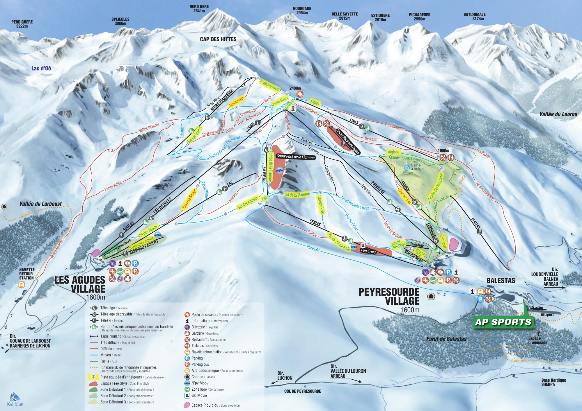 Peyragudes location ski - Ski Junior (6-10ans) - AP SPORTS